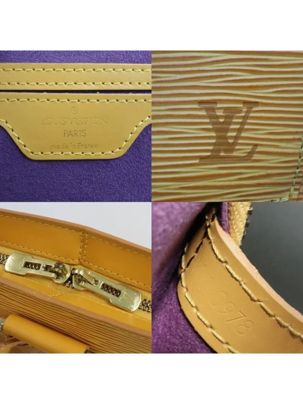 Louis Vuitton Epi Cobran Backpack Tassili Yellow - Picture 8 of 9